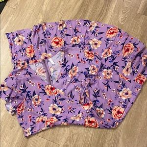 Xhilaration high low floral dress